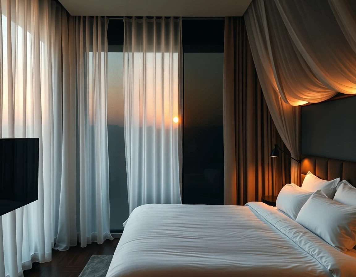 Bedroom window treatment